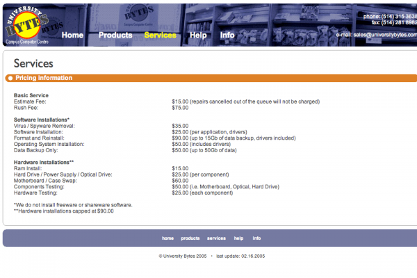 University Bytes screenshot 2