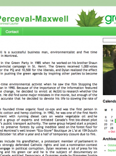 Dylan Perceval-Maxwell - Green party screenshot 1