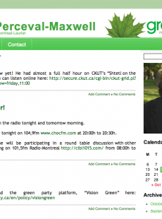 Dylan Perceval-Maxwell - Green party screenshot 3