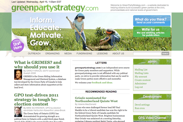 Green Party Strategy screenshot 1