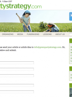 Green Party Strategy screenshot 3