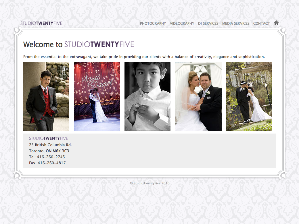 Studio Twenty Five screenshot 1