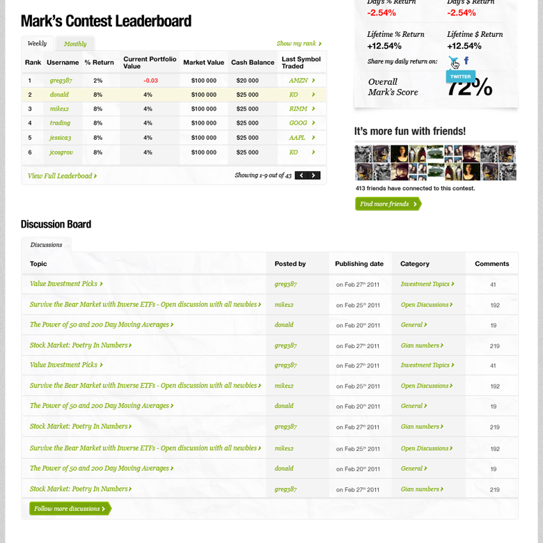 WallStreet Survivor screenshot 2