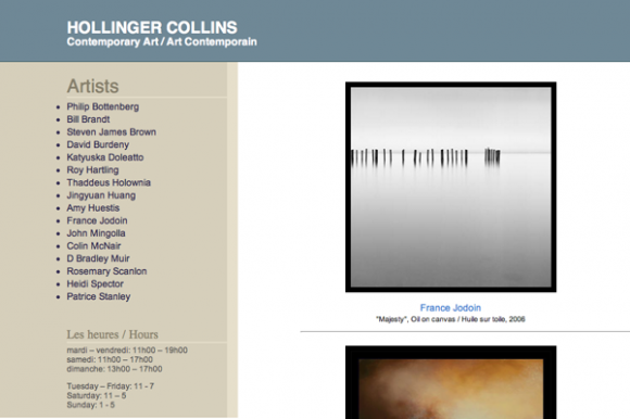 Hollinger Collins gallery screenshot 3