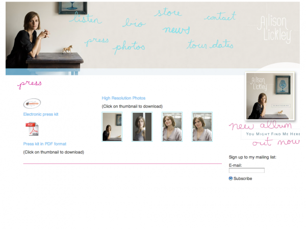 Allison Lickley screenshot 2