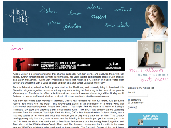 Allison Lickley screenshot 1