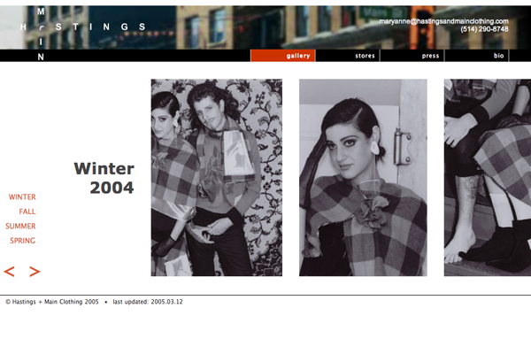 Hastings + Main clothing screenshot 3