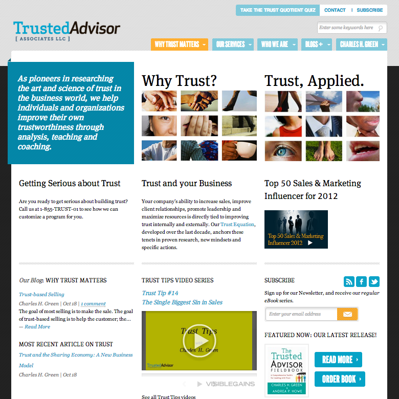 Trusted Advisor screenshot 1
