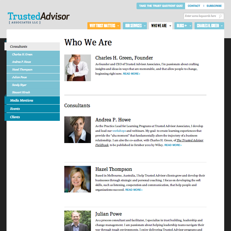 Trusted Advisor screenshot 2