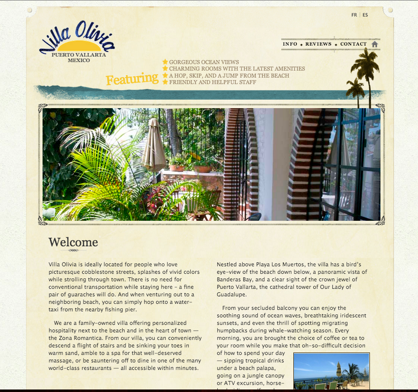 Villa Olivia screenshot 1